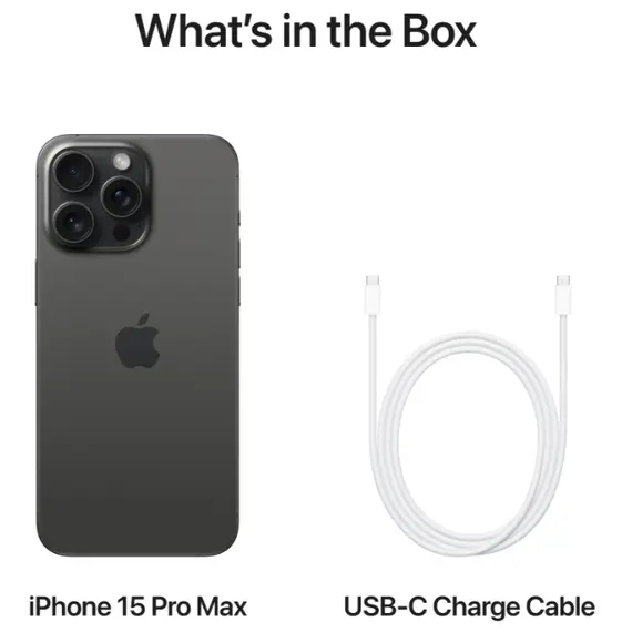 Mobile phone Apple iPhone 15 Pro Max 256GB Black Titanium/D, 7 image