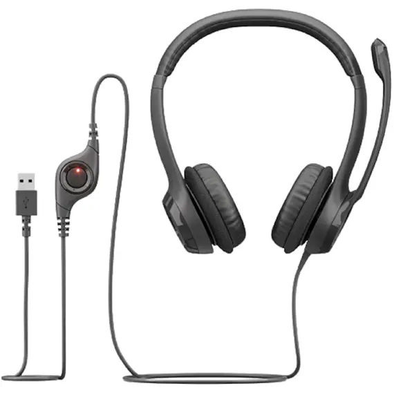 ყურსასმენი LOGITECH Corded USB Headset H390 - EMEA - Primestore.ge