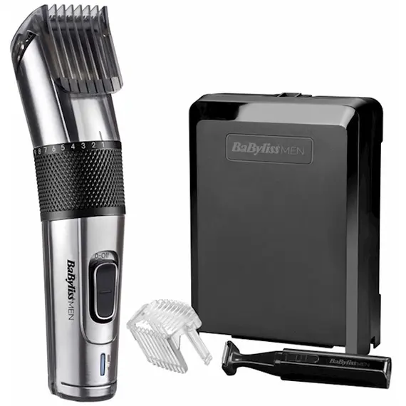 Babyliss E977E Hair Trimmer Black/Silver