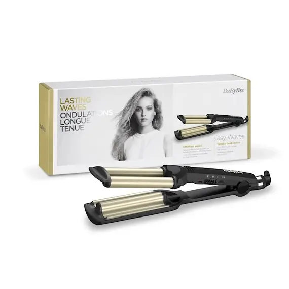 Hair curler Babyliss C260E, Hair Curling Iron, Black/Gold, 5 image