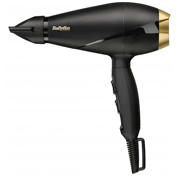 თმის საშრობი Babyliss 6704E, 2000W, Hair Dryer, Black/Gold  - Primestore.ge