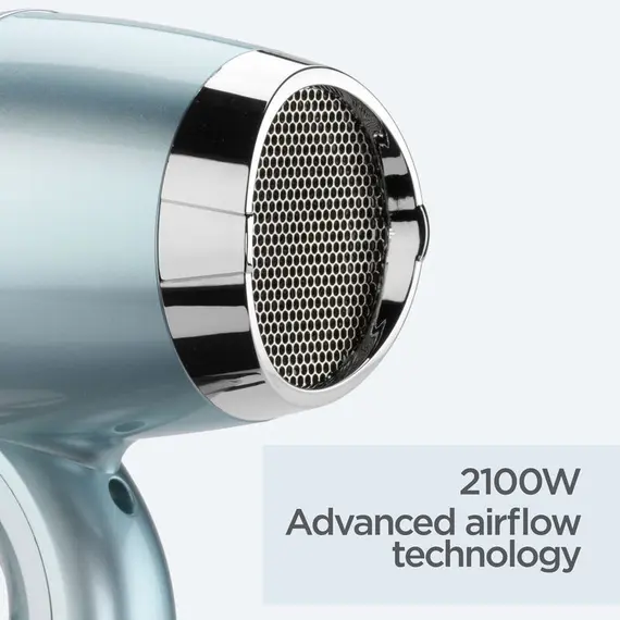 Hair dryer Babyliss D773DE Hydro-Fusion 2100 Hair Dryer Icy Blue, 4 image