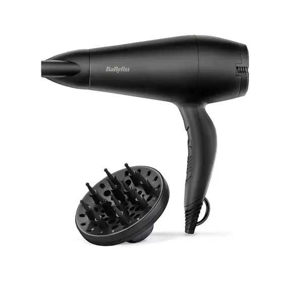 თმის საშრობი Babyliss D215DE Power Smooth 2200 Hair Dryer Black - Primestore.ge