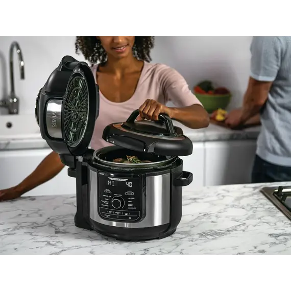 მულტისახარში ქვაბი Ninja OP500EU Foodi Max Multi Cooker Gray , 7 image - Primestore.ge