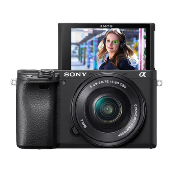 ფოტოაპარატი Sony Alpha a6400 Mirrorless Digital Camera with 16-50mm Lens  - Primestore.ge