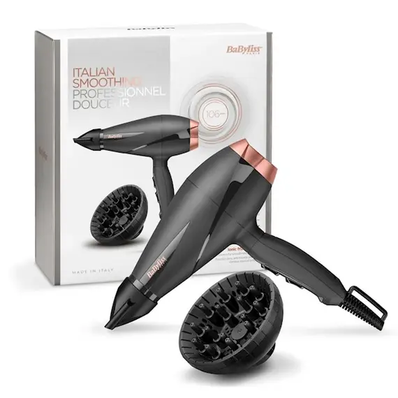 თმის საშრობი Babyliss 6709DE, 2100W, Hair Dryer, Black - Primestore.ge