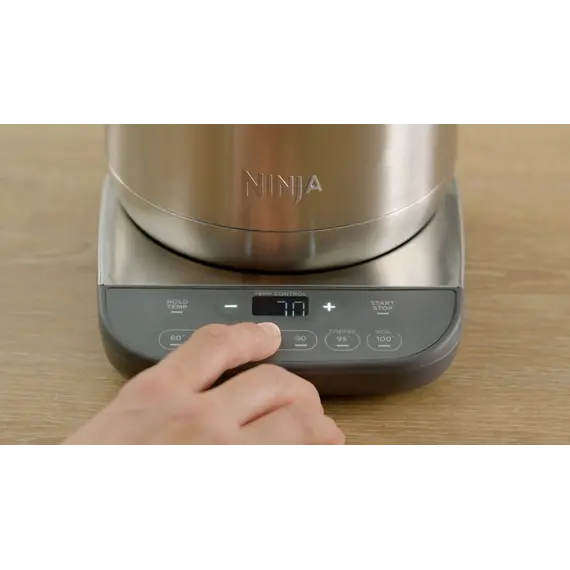 ელექტრო ჩაიდანი Shark Ninja KT201EU Rapid Boil Perfect Temperature Kettle Gray , 3 image - Primestore.ge
