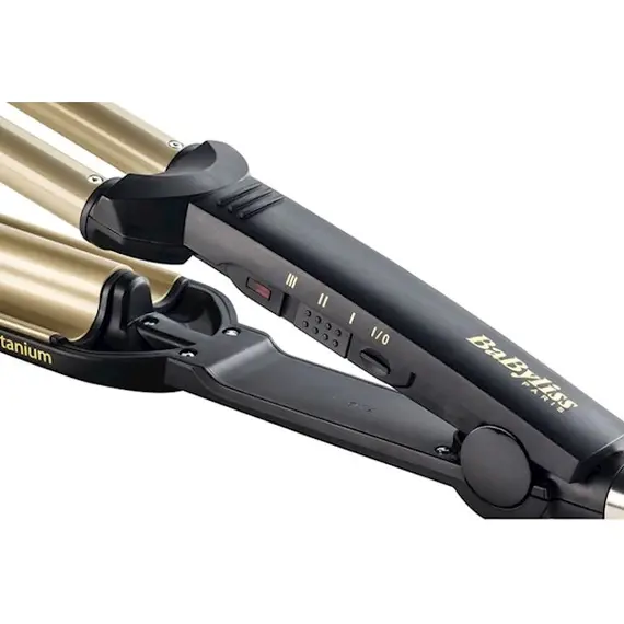 Hair curler Babyliss C260E, Hair Curling Iron, Black/Gold, 3 image