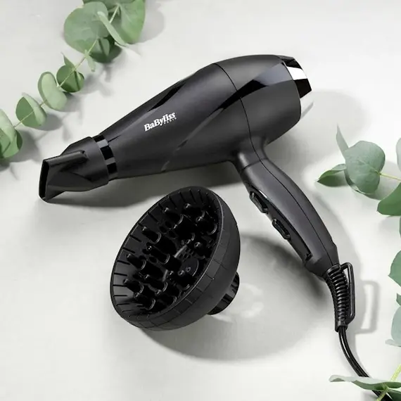 თმის საშრობი Babyliss 6713DE, 2200W, Hair Dryer, Black - Primestore.ge