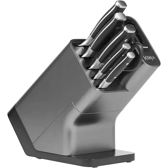 დანების ნაკრები Ninja K32006EU, 6Pcs Knife Set, Black/Silver  - Primestore.ge