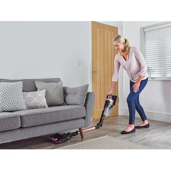 მტვერსასრუტი Shark Ninja IZ400EU, 309W, 0.85L, Vacuum Cleaner, Gray/Gold , 4 image - Primestore.ge