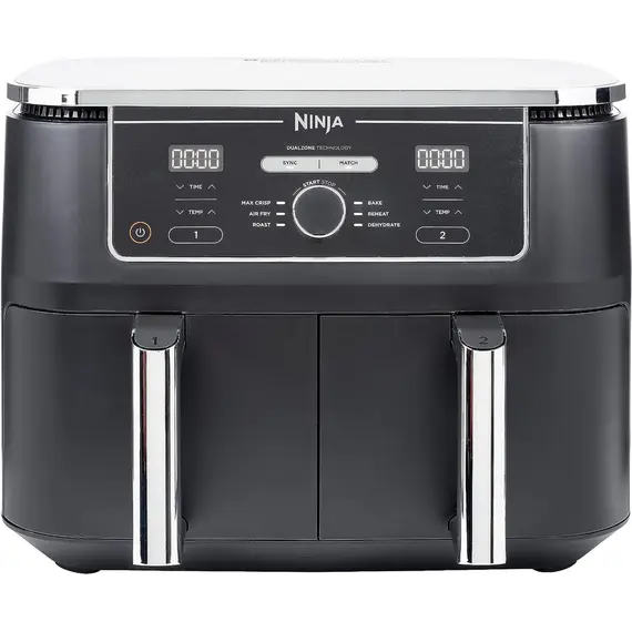 აეროგრილი Ninja AF400EU Dual Zone Air Fryer Black  - Primestore.ge