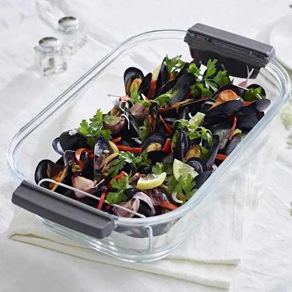 ორთქლსახარში Cuisinart STM1000E, 1800W, 5L, Electric Glass Steamer, Black/Silver , 3 image - Primestore.ge