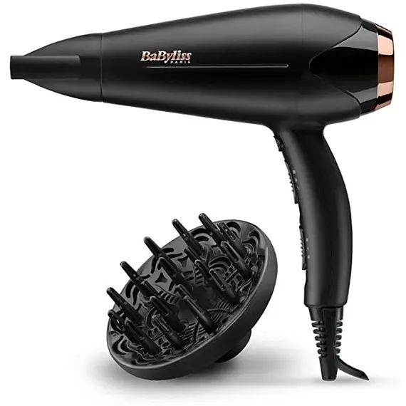 Hair dryer Babyliss D570DE Turbo Shine 2200 Hair Dryer Black/Bronze