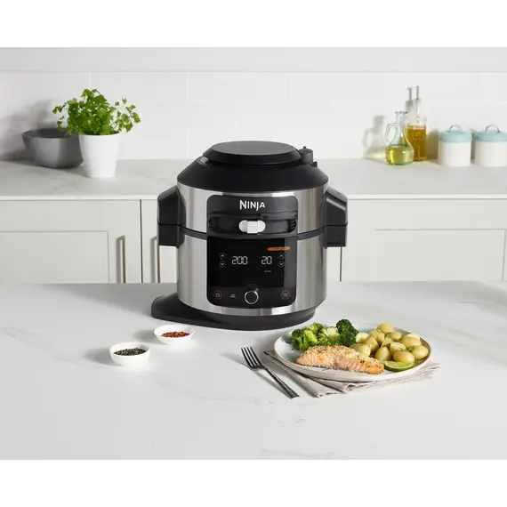 მულტისახარში ქვაბი Ninja OL550EU Foodi 11-in-1 6L Multi-Cooker Gray , 7 image - Primestore.ge