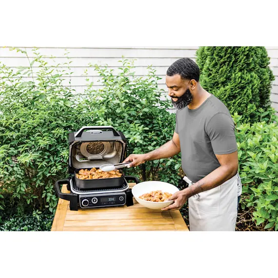 გრილი Ninja OG701EU, 2400W, Grill, Black/Silver , 4 image - Primestore.ge