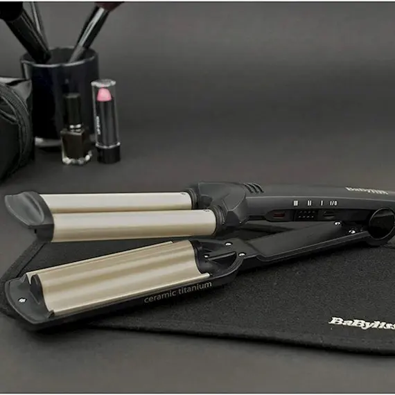 Hair curler Babyliss C260E, Hair Curling Iron, Black/Gold, 4 image