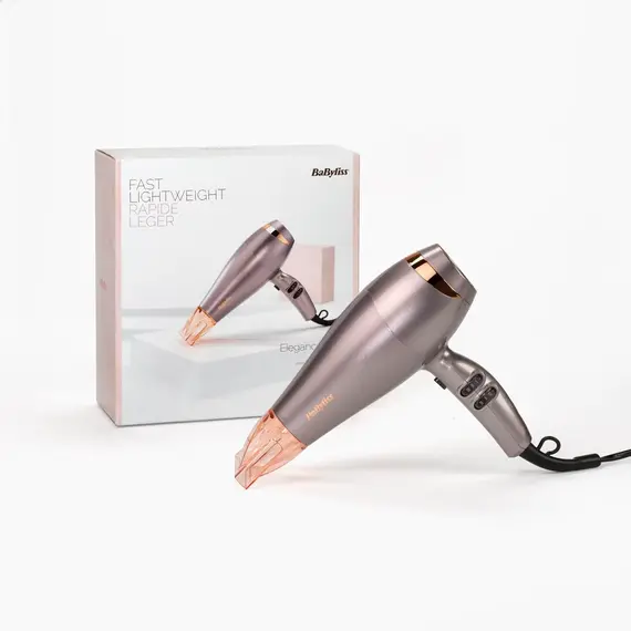 Hair dryer Babyliss 5336NPE Elegance 2100 Hair Dryer Pink, 5 image