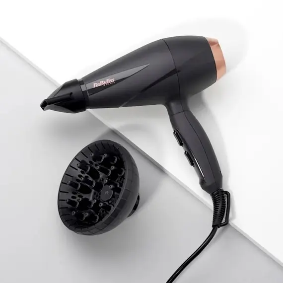 თმის საშრობი Babyliss 6709DE, 2100W, Hair Dryer, Black - Primestore.ge