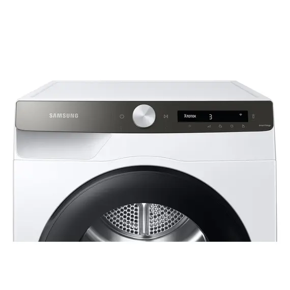 საშრობი Samsung DV90T5240AT/LP - 9KG, Heat Pump, 60x60x85, A+++, White , 8 image - Primestore.ge