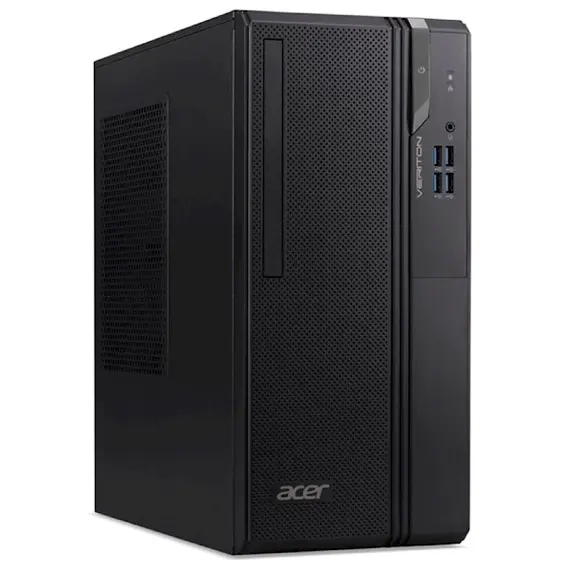 Personal computer Acer DT.VWMMC.01R Veriton S2690G, i3-12100, 8GB, 256GB SSD, Integrated, Black, 3 image