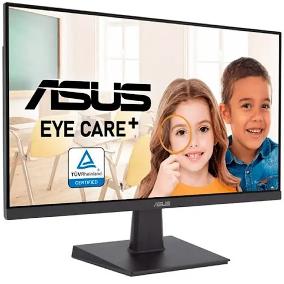 მონიტორი Asus 90LM0550-B04170 VA27EHF, 27", Monitor, FHD, IPS, HDMI, Black , 2 image - Primestore.ge