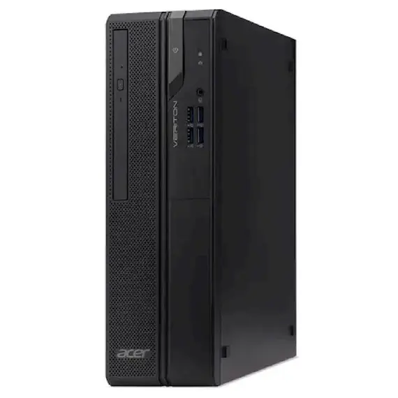 პერსონალური კომპიუტერი Acer DT.VYYMC.00R Veriton X2690G, i5-12400, 8GB, 512GB SSD, Integrated, Black , 3 image - Primestore.ge