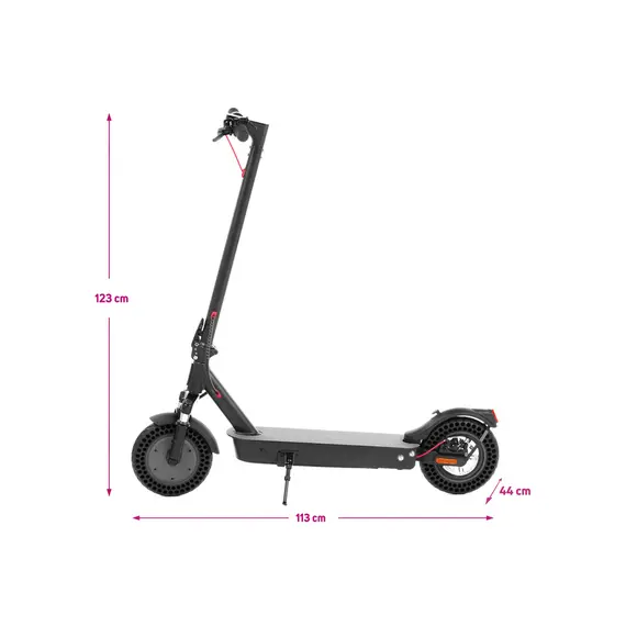 თვითბალანსირებადი სკუტერი SENCOR SCOOTER S70 Maximum Speed up to 25km/h, Distance Range up to 50km, Front and Rear Suspension,Motor power 400 W , 7 image - Primestore.ge
