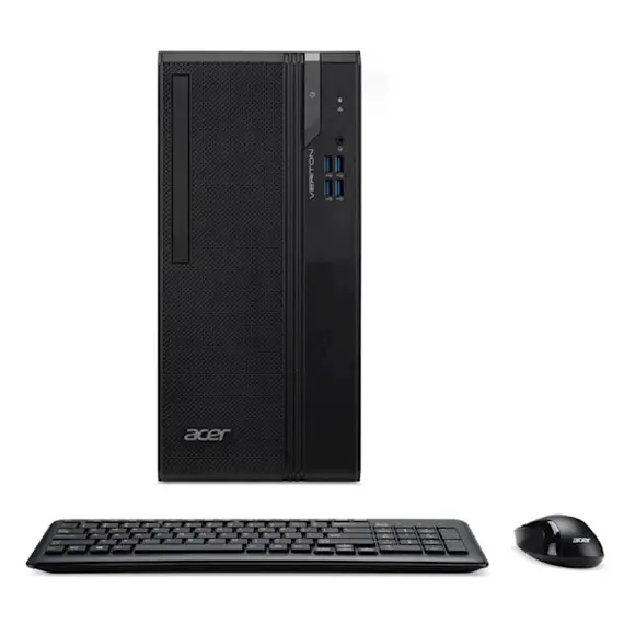 პერსონალური კომპიუტერი Acer DT.VWMMC.01S Veriton S2690G, i5-12400, 8GB, 512GB SSD, Integrated, Black , 4 image - Primestore.ge