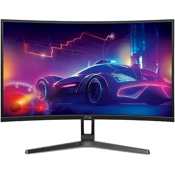 მონიტორი 2E 2E-R2723BV-01.UA R2723BV, 27", Curved Monitor, FHD, VA, HDMI, DP, Black  - Primestore.ge
