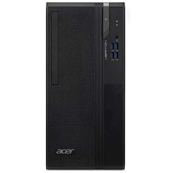 პერსონალური კომპიუტერი Acer DT.VWMMC.01S Veriton S2690G, i5-12400, 8GB, 512GB SSD, Integrated, Black  - Primestore.ge