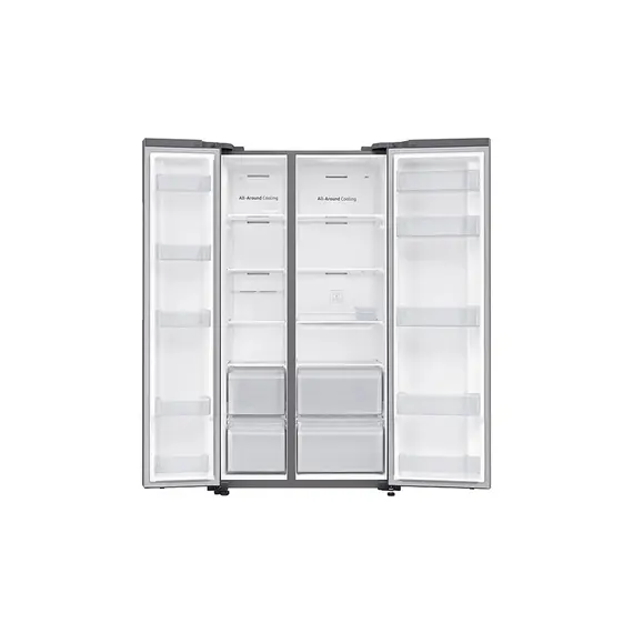 მაცივარი Samsung RS61R5001M9/WT (912* 1780* 716) Total Capacity 647 L, Brushed silver , 4 image - Primestore.ge