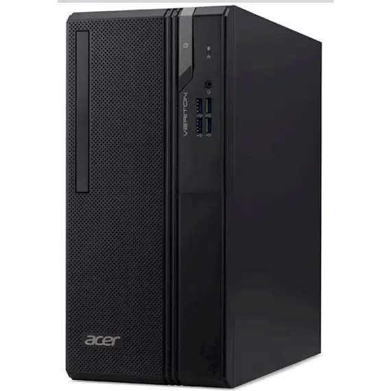 Personal computer Acer DT.VWMMC.01R Veriton S2690G, i3-12100, 8GB, 256GB SSD, Integrated, Black, 2 image