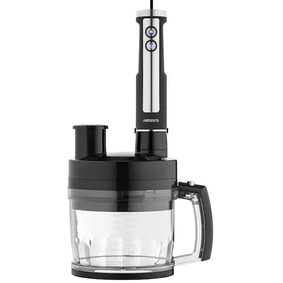 ბლენდერი Ardesto blender submersible, 1000W, 7in1, bowl-2000ml, black-silver , 4 image - Primestore.ge