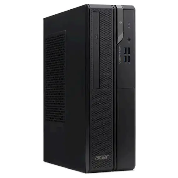 პერსონალური კომპიუტერი Acer DT.VYYMC.00R Veriton X2690G, i5-12400, 8GB, 512GB SSD, Integrated, Black , 2 image - Primestore.ge