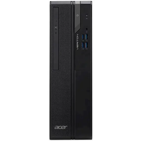 პერსონალური კომპიუტერი Acer DT.VYYMC.00Q Veriton X2690G, i3-12100, 8GB, 256GB SSD, Integrated, Black  - Primestore.ge