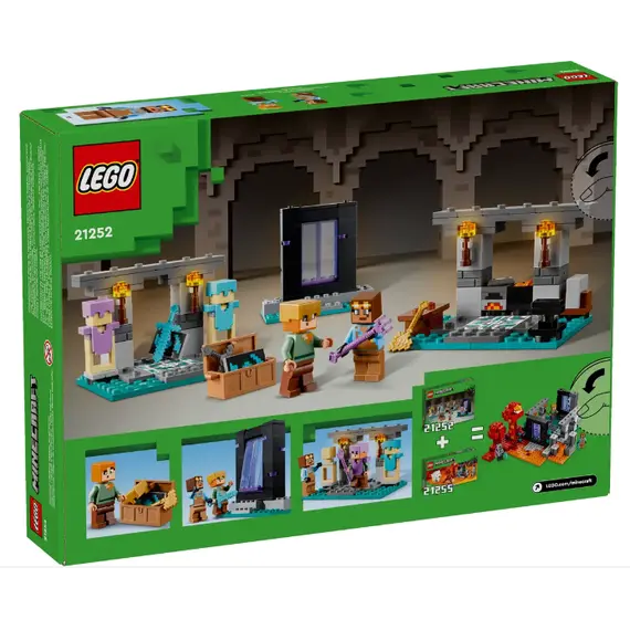 ლეგო LEGO Constructor MINECRAFT THE ARMORY , 7 image - Primestore.ge