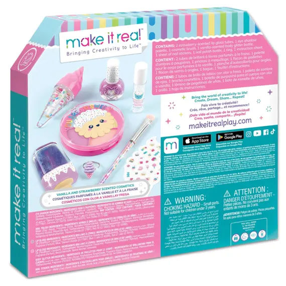 კოსმეტიკის ნაკრები Make It Real Candy Shop Cosmetic Set , 5 image - Primestore.ge