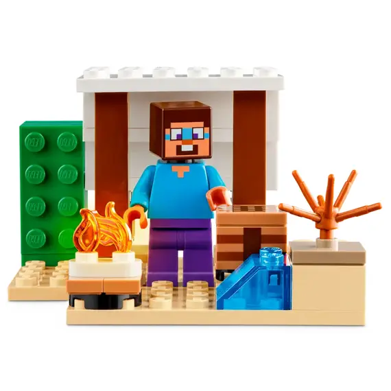 ლეგო LEGO Constructor MINECRAFT STEVE'S DESERT EXPEDITION , 3 image - Primestore.ge