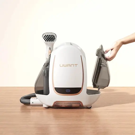 ქიმწმენდის აპარატი Uwant B100-S, 450W, 1.8L, Multiple Spot Cleaner, White , 4 image - Primestore.ge