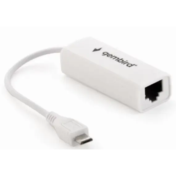 ადაპტერი Gembird NIC-mU2-01 Micro USB2.0 LAN Adapter  - Primestore.ge