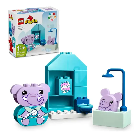 ლეგო LEGO Constructor DUPLO MY FIRST DAILY ROUTINES: BATH TIME , 2 image - Primestore.ge