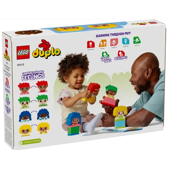 ლეგო LEGO Constructor DUPLO MY FIRST BIG FEELINGS & EMOTIONS , 5 image - Primestore.ge