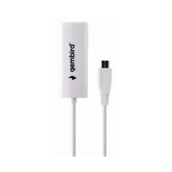 ადაპტერი Gembird NIC-mU2-01 Micro USB2.0 LAN Adapter , 2 image - Primestore.ge