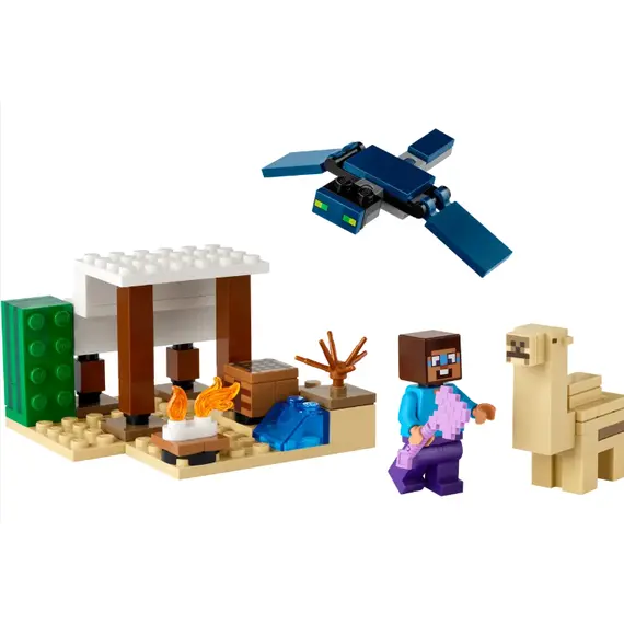 ლეგო LEGO Constructor MINECRAFT STEVE'S DESERT EXPEDITION , 2 image - Primestore.ge