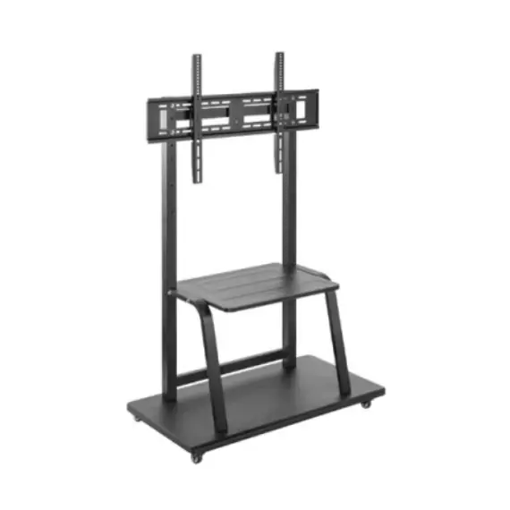 ტელევიზორის სადგამი Gembird TVS-100F-01 TV floor stand with caster wheels 37"-100"  - Primestore.ge