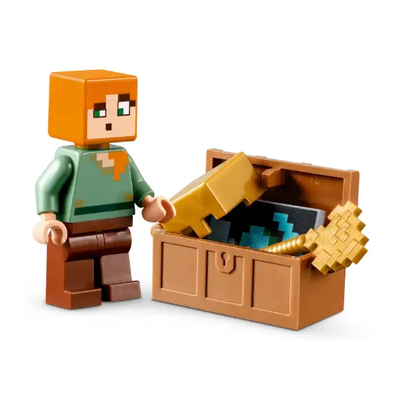 ლეგო LEGO Constructor MINECRAFT THE ARMORY , 5 image - Primestore.ge