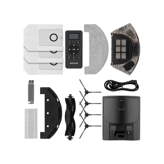 რობოტი მტვერსასრუტი Sencor SRV 6485BK Robot Vacuum Cleaner , 7 image - Primestore.ge