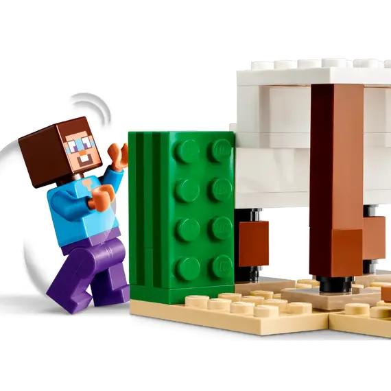 ლეგო LEGO Constructor MINECRAFT STEVE'S DESERT EXPEDITION , 4 image - Primestore.ge