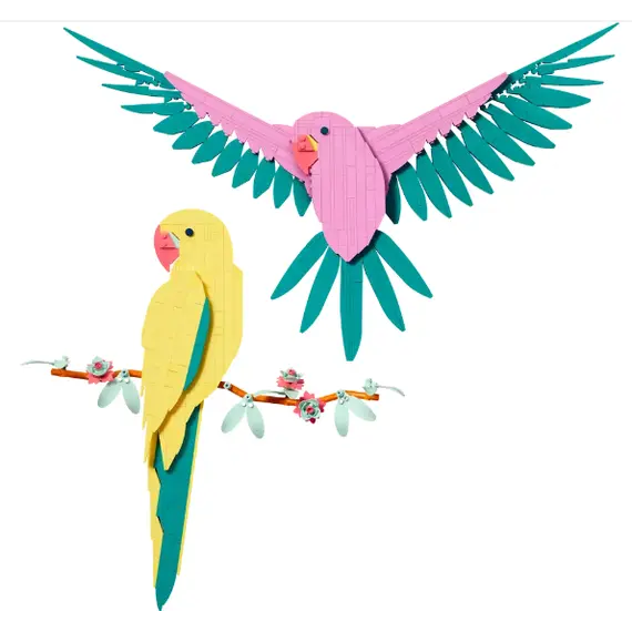 ლეგო LEGO Constructor ART THE FAUNA COLLECTION – MACAW PARROTS , 2 image - Primestore.ge